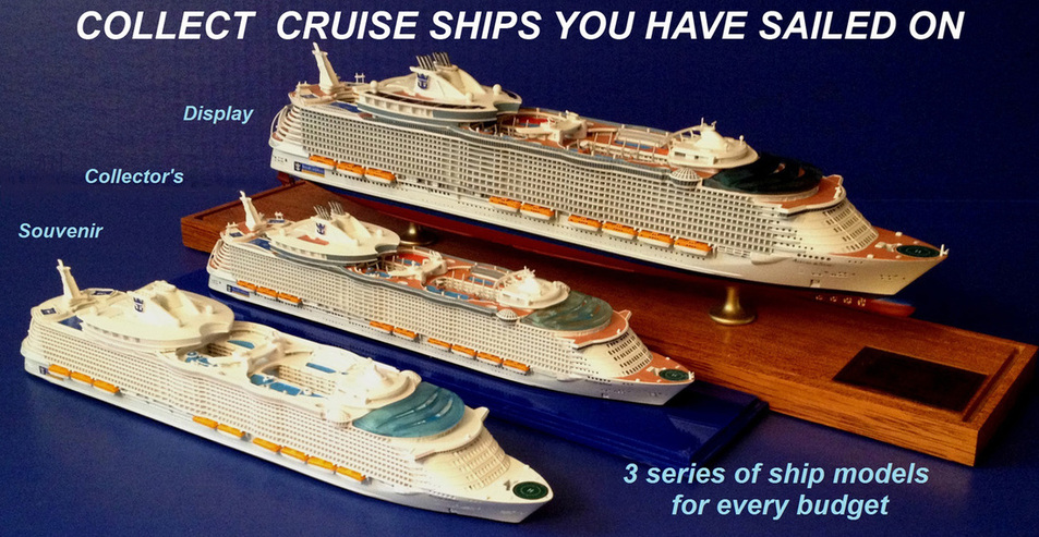 3 series of cruise ship models by  Scherbak Picture