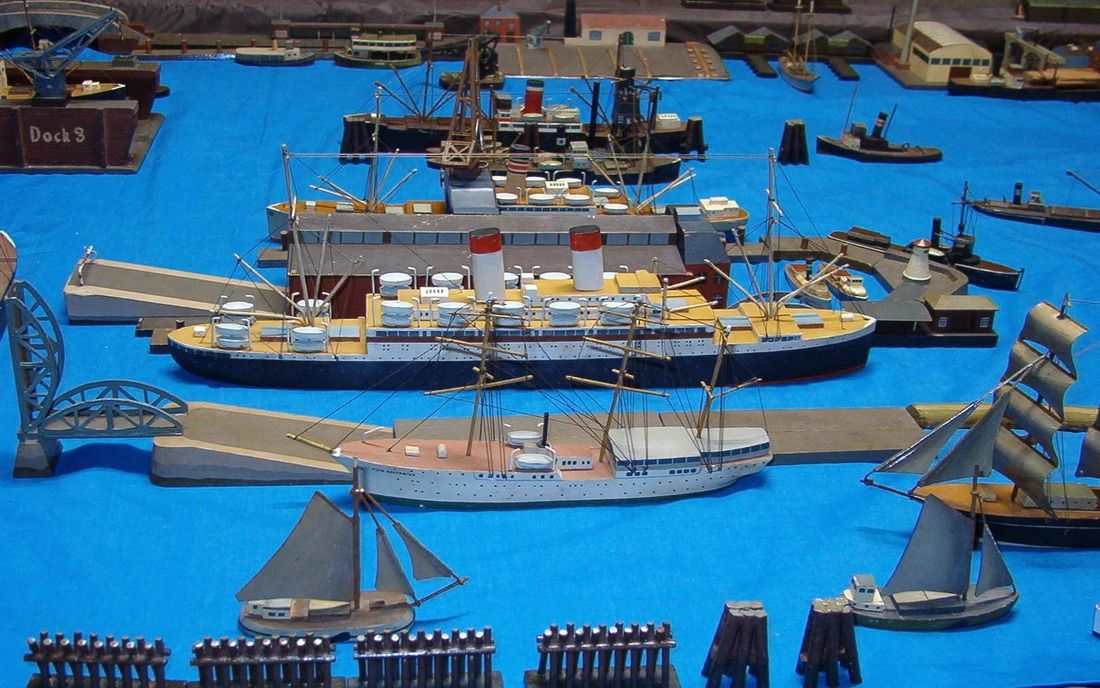 Köster atique  waterline ship models