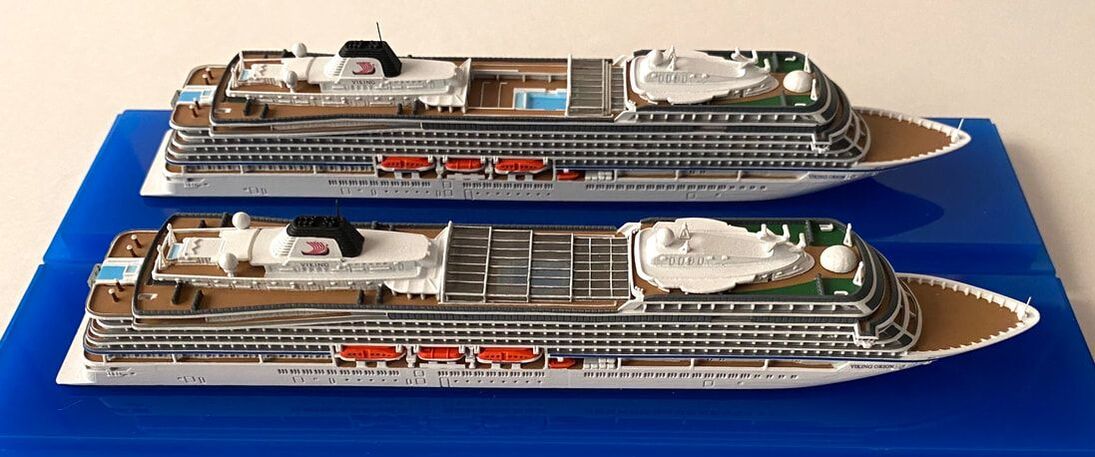 Viking Orion and Viking Jupiter cruise ship models picture