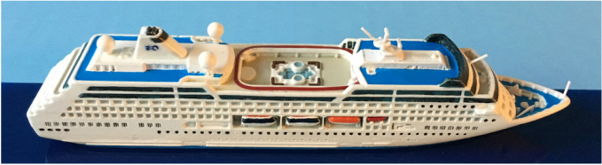 Pacific and Ocean  Princess cruise ship modelsPicture