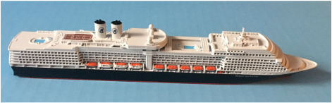 Eurodam, Nieuw Amsterdam cruise ship models Holland America LinePicture