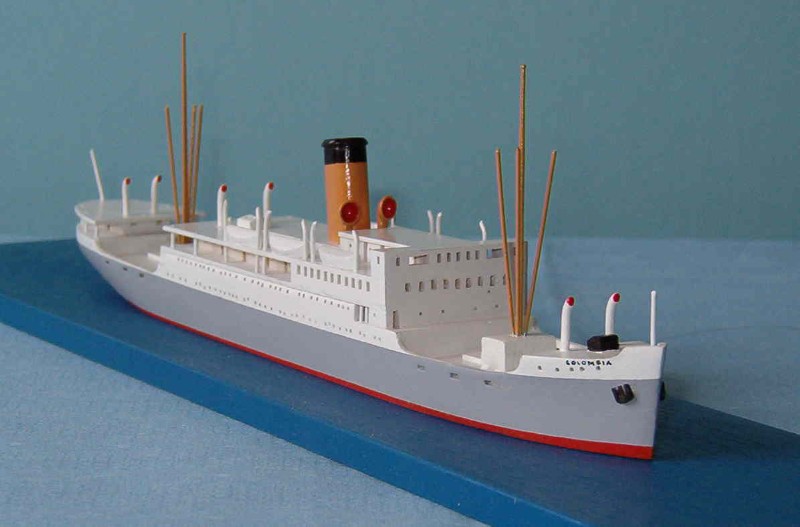 Ocean liner models ID style 1:600 scale