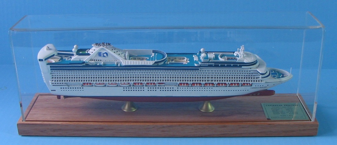 caribbean Princess cruise ship model 1:900 scale by Scherbak, Picture