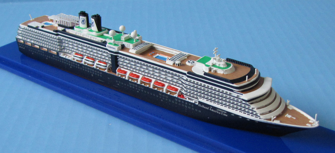 Zuiderdam class cruise ship models, Holland America Line, Picture
