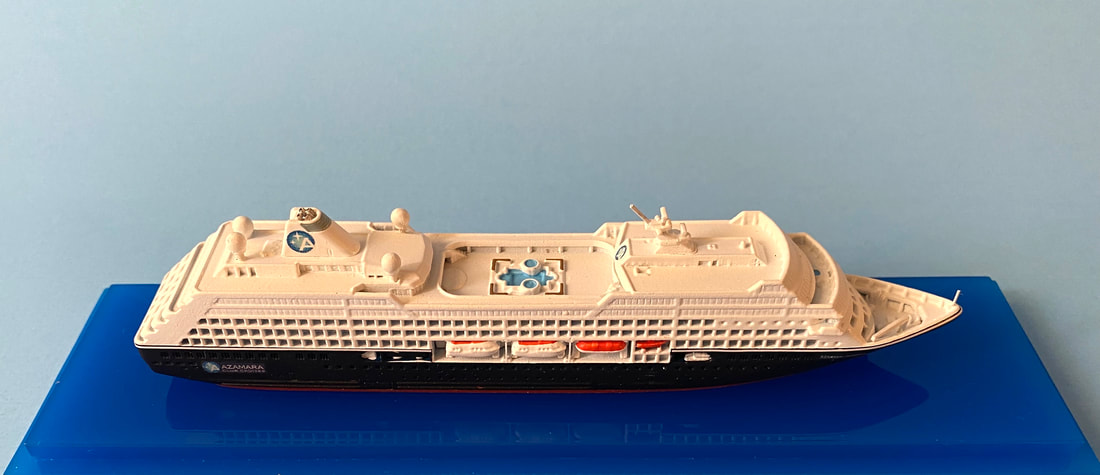 Azamara Journey cruise ship model 1250 scale by Scherbak Picture