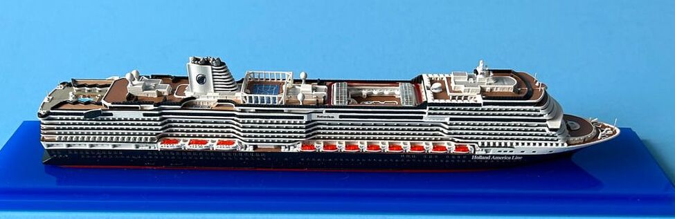 Rotterdam HAL cruise ship models 1:1250 scale by Scherbak