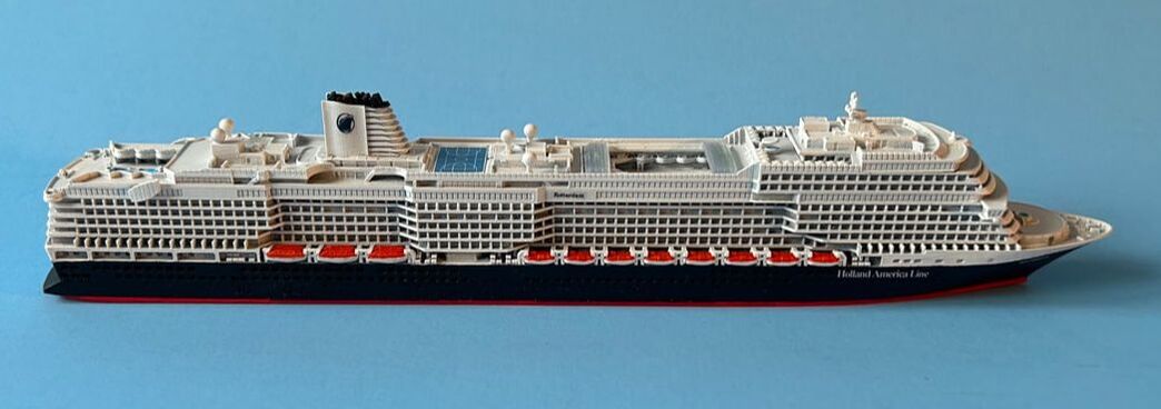 Rotterdam Holland America cruise ship models 1:1250 scale by Scherbak