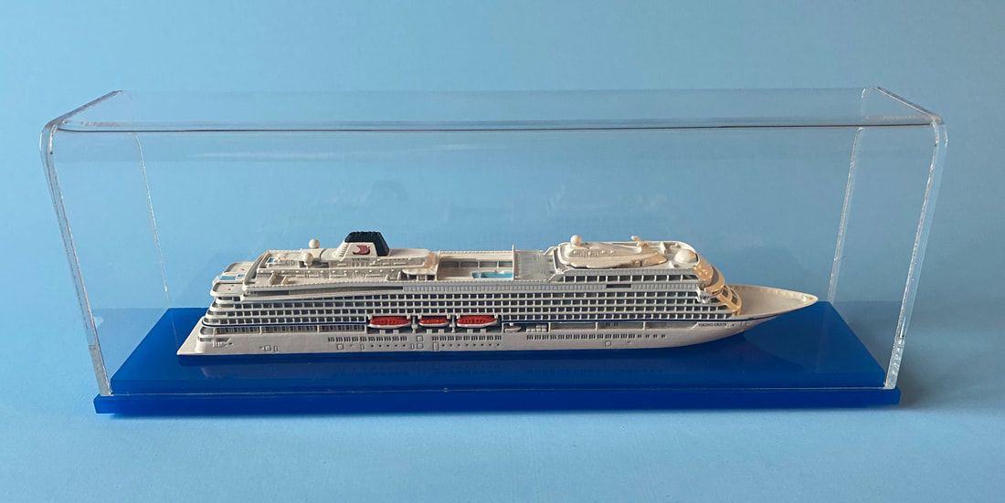 Viking Jupiter cruise ship model 1:1250 scale by ScherbakPicture