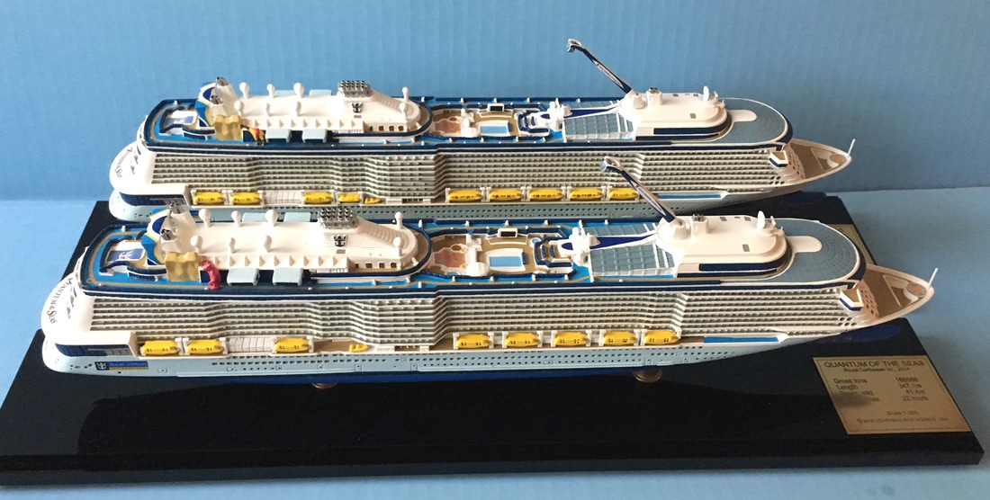 Quantum of  the Seas and Anthem of the Seas cruise ship models by SCHERBAK Picture