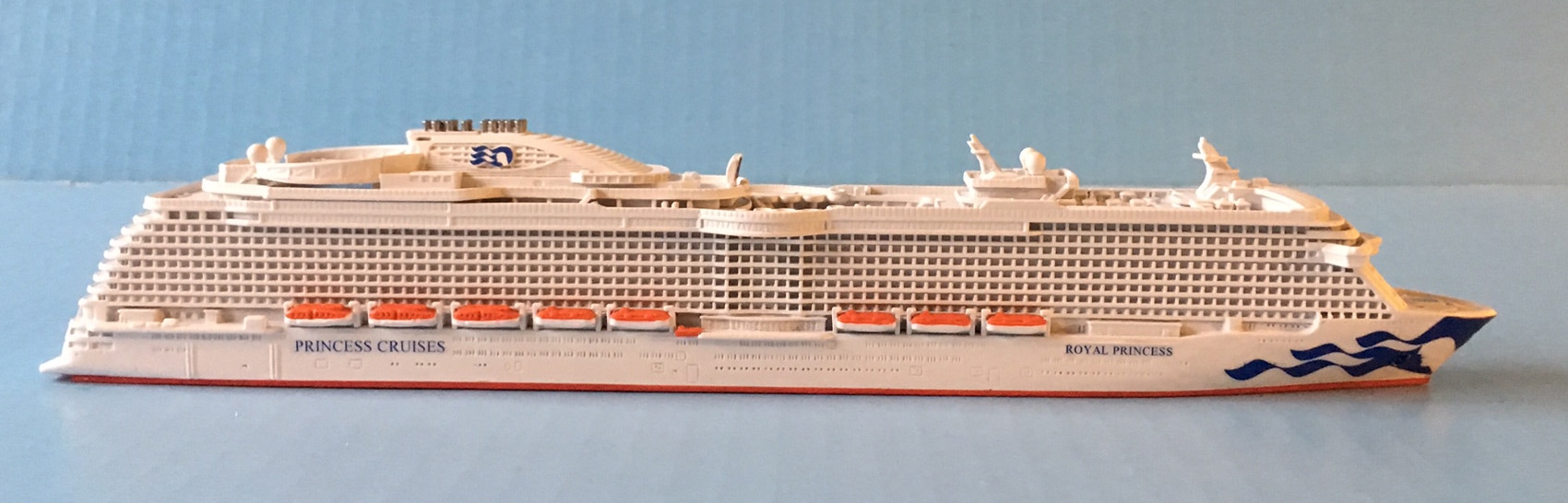 Royal Princess cruise ship model 